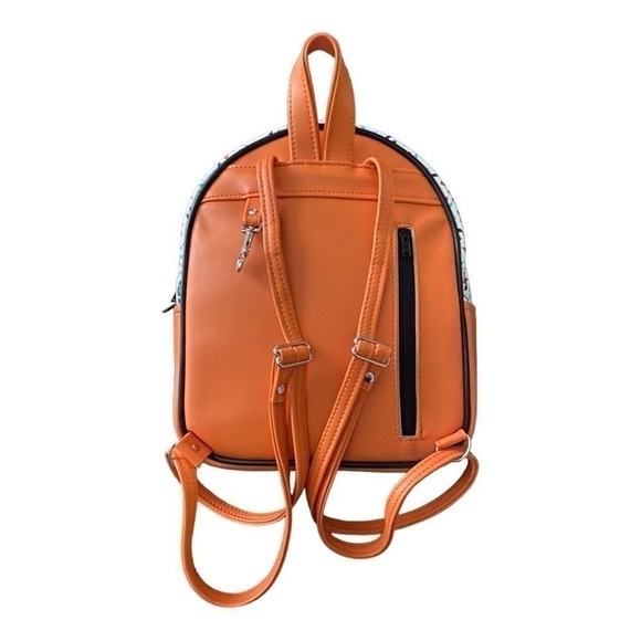 BACKPACK-CUSTOM MADE-BLACK CATS & PUMPKINS main image 9